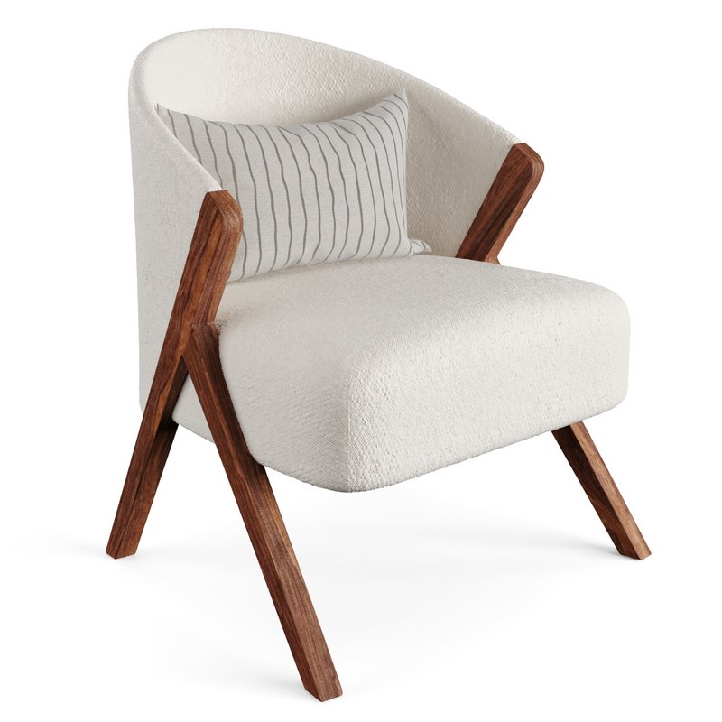 Upholstered Armchair Boucle by Zara - Image 1