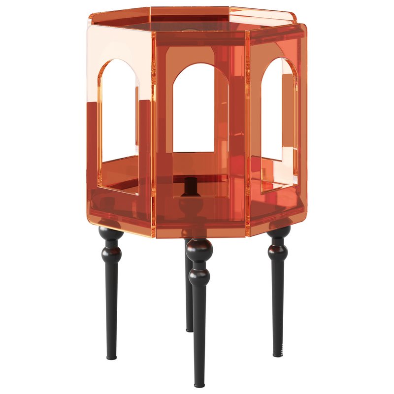 Retro Acrylic Side Table - Image 14