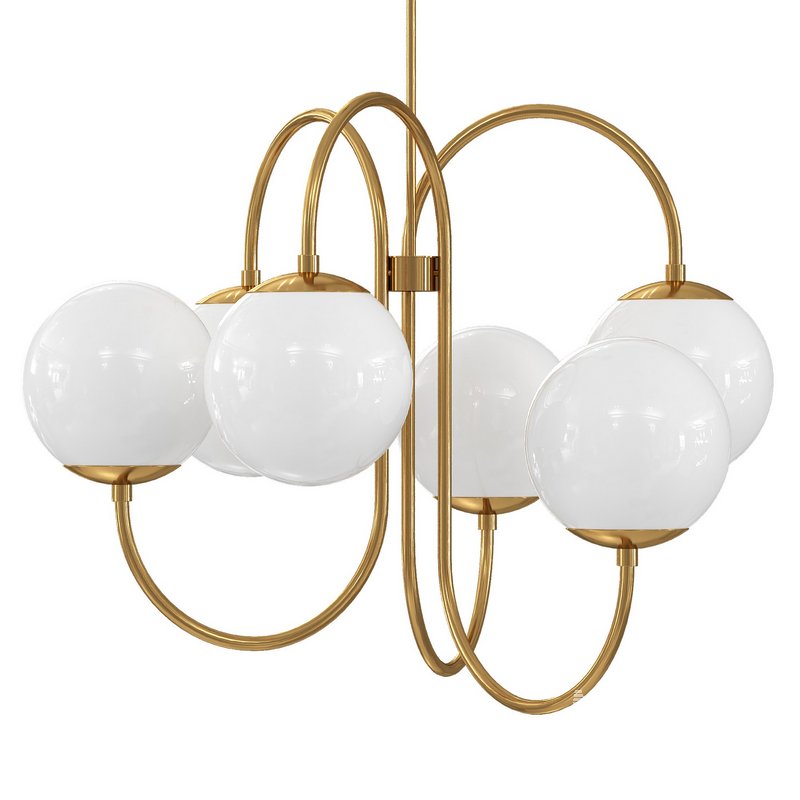 Gooseneck Chandelier - Image 1