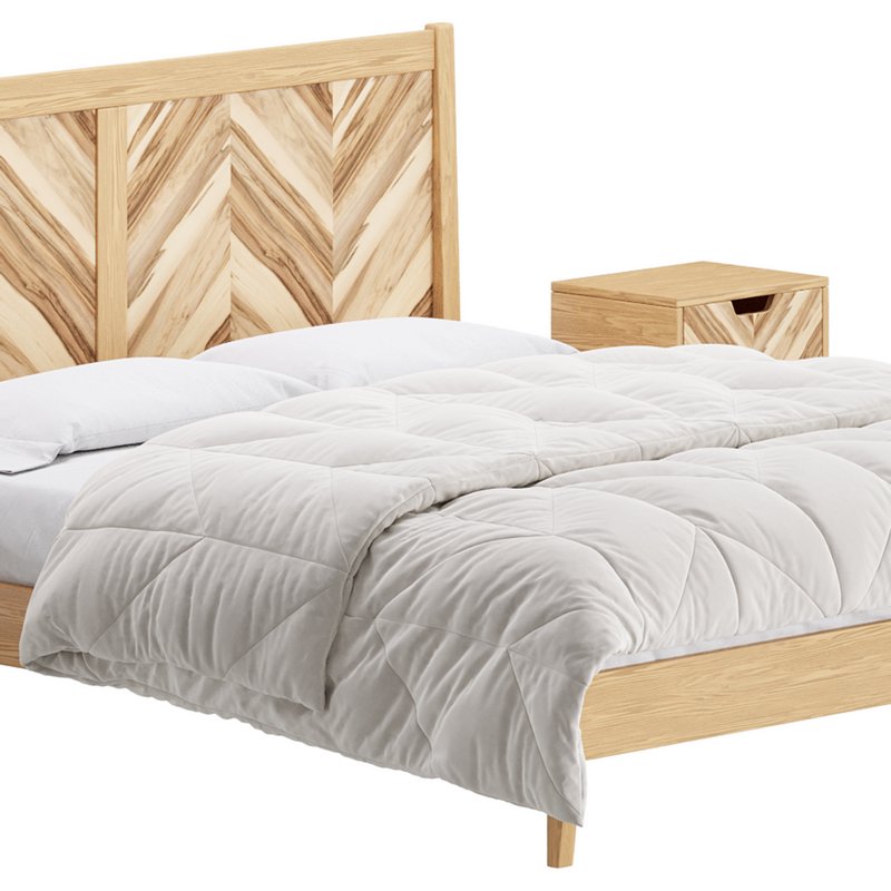 Paxton Wooden Bed - Image 13