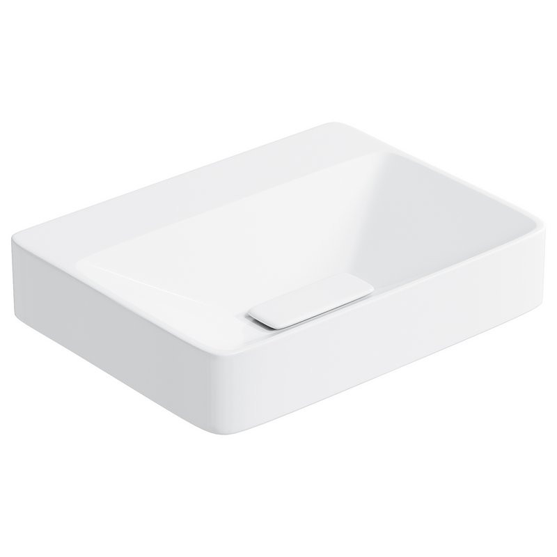 Furniture washbasin 900 mm, with tap hole, without overflow - Image 1