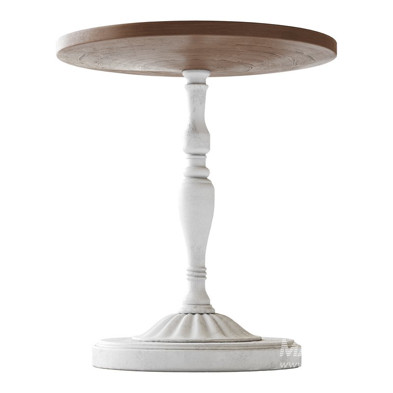 Vintage Round Side Table - Image 13