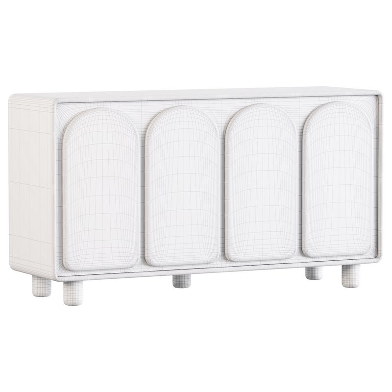 Living Room White Sideboard - Image 14