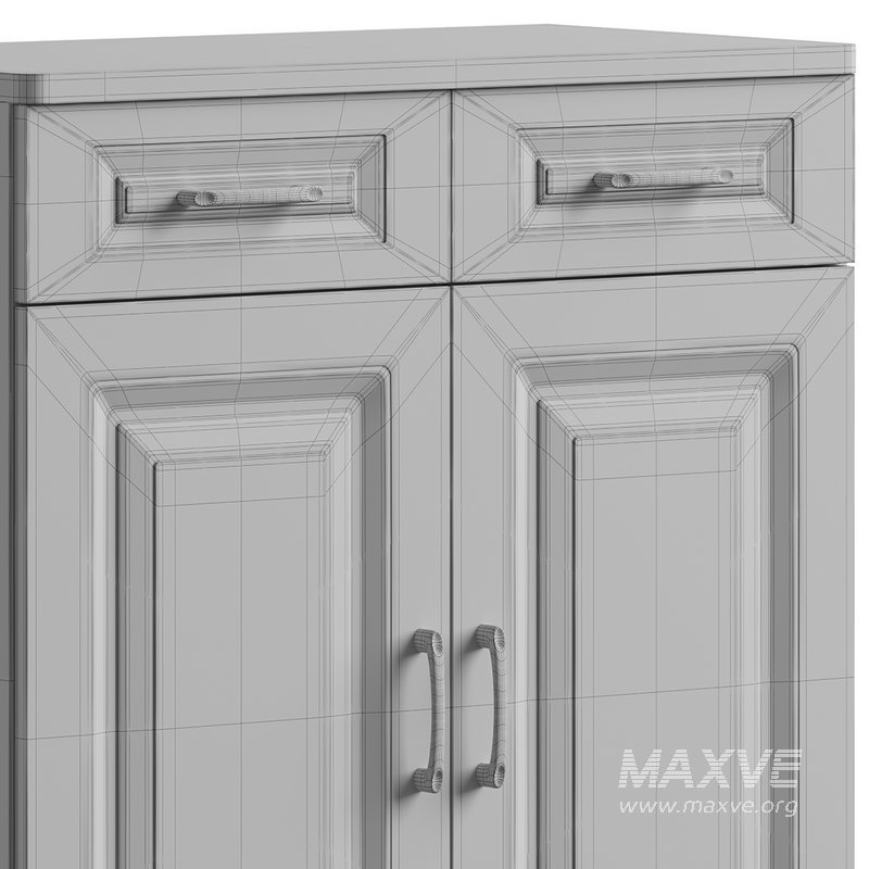 Modern Wood Sideboard Credenza 2 - Image 14