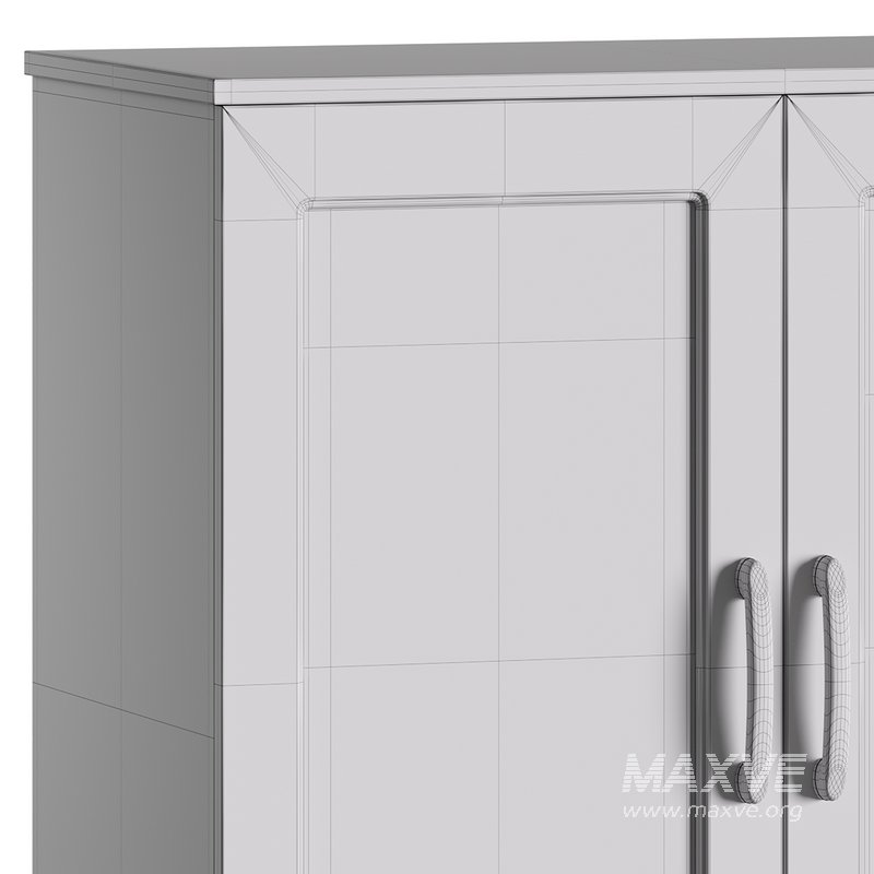 Modern Wood Buffet Cabinet - Image 14