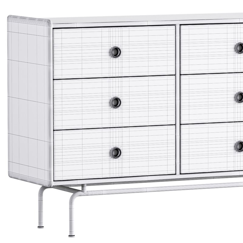 Stylish Wood Sideboard - Image 14