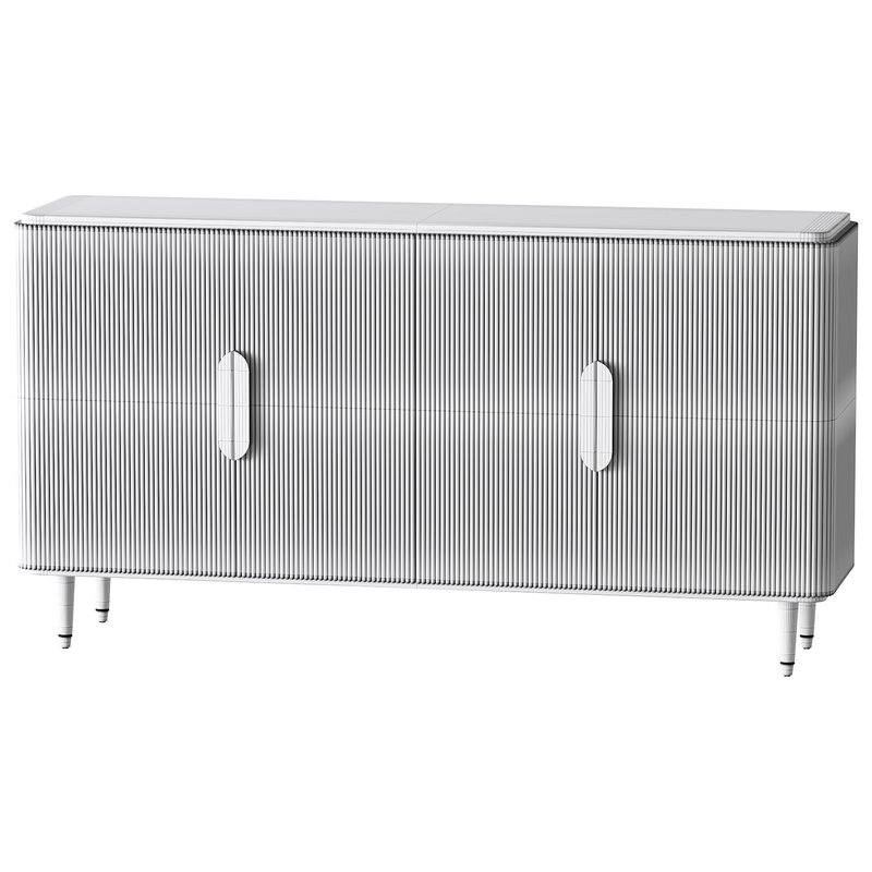 Modern Sideboard Buffet Black Kitchen - Image 13