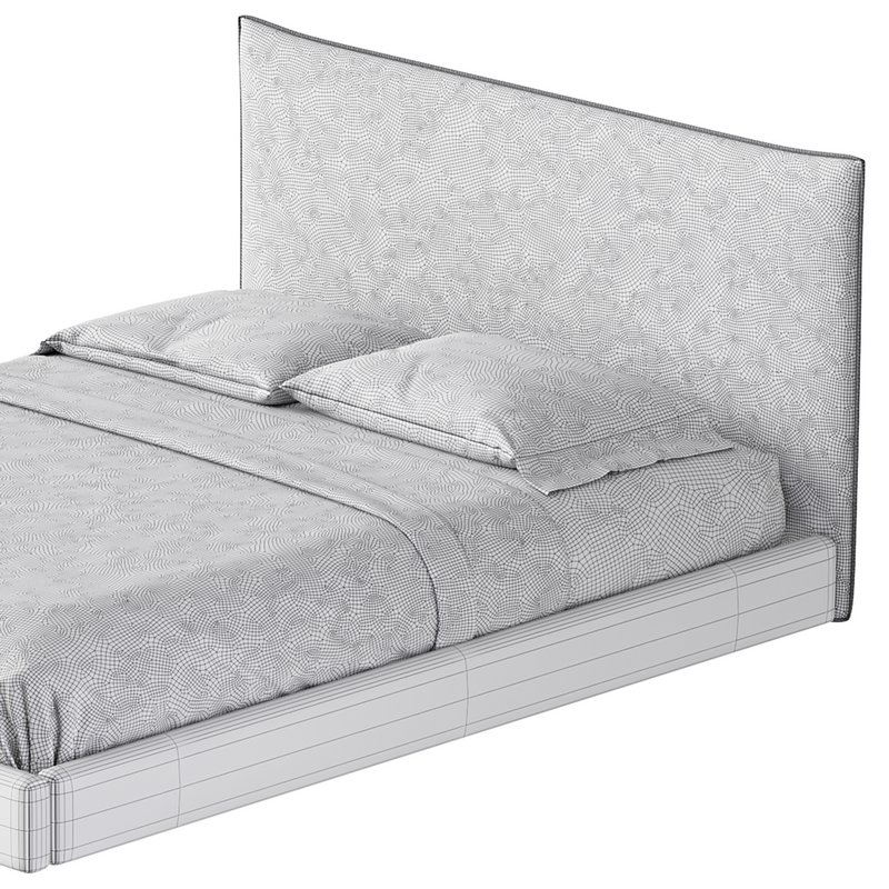 FACADE SHADOW VELVET QUEEN BED - Image 15