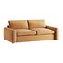 WHITE PERFORMANCE FABRIC APARTMENT SOFA - Thumbnail 14