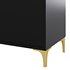 Modern Glass Door Wood Sideboard 2 - Thumbnail 14