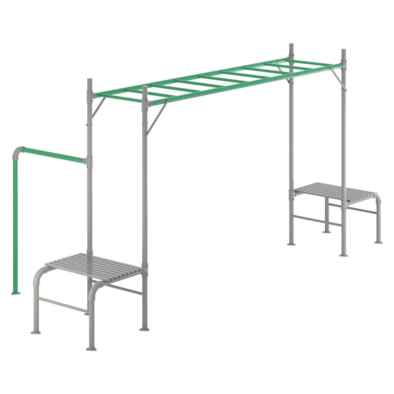 JUNIOR JUNGLE MONKEY BAR MODULE – LIFESPAN KIDS - Image 13