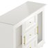 Sleek White Modern Sideboard Credenza - Thumbnail 15