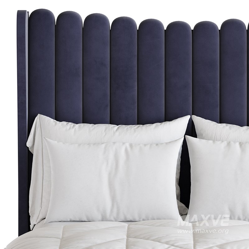 Octavia Velvet-Finish Ottoman Bed I - Image 13