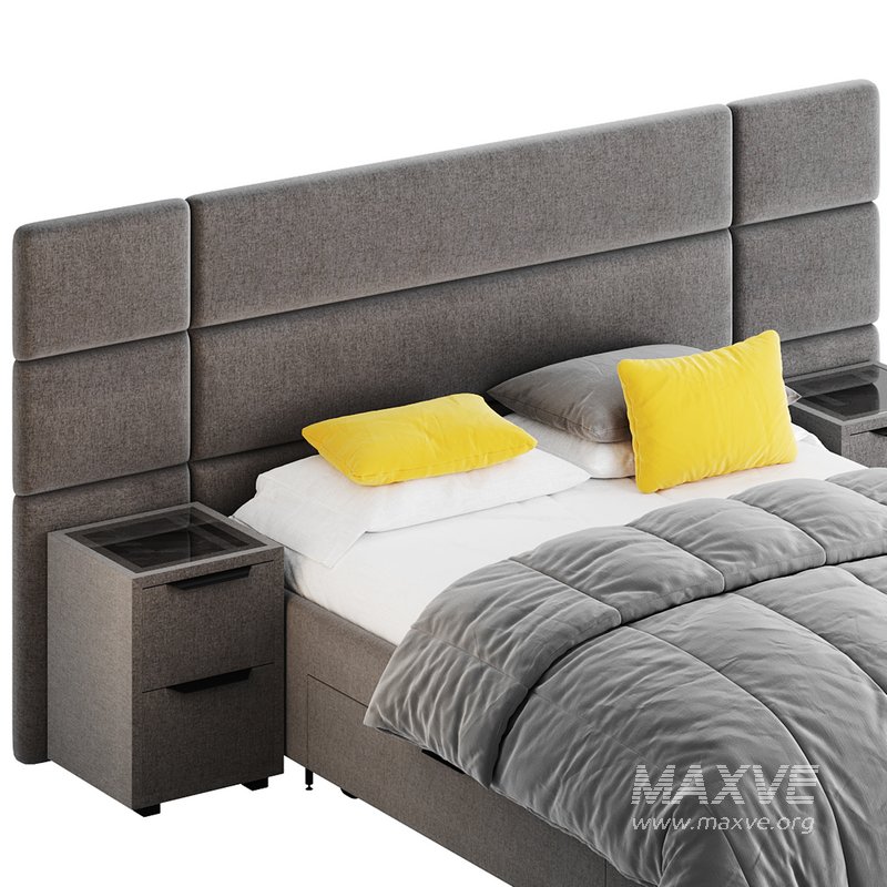 Hart Upholstered Bed Frame - Image 15
