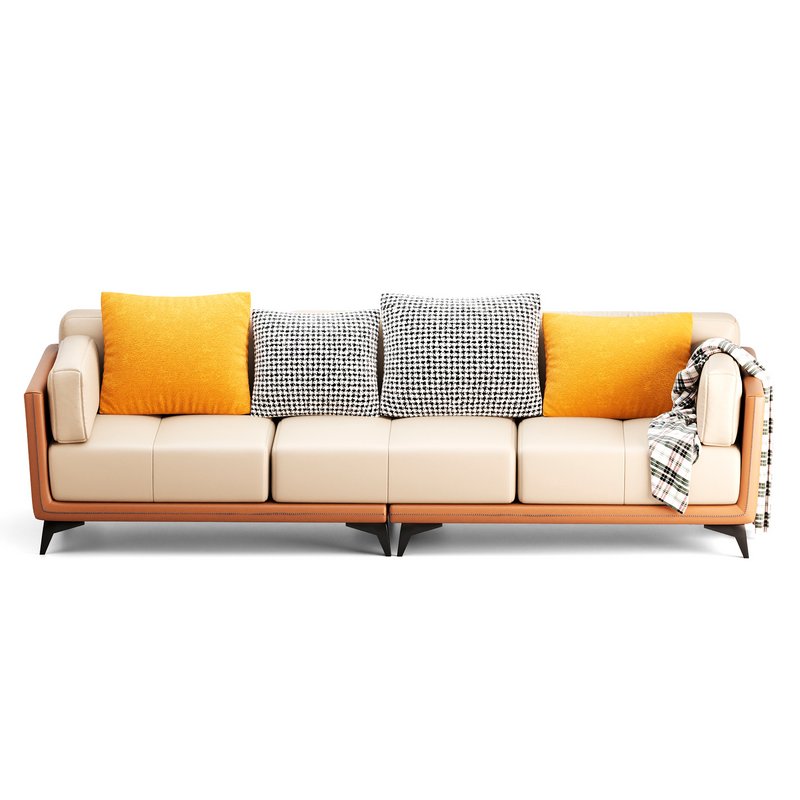 Leather sofa - Image 1