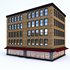 3D Buildings City Set model - Thumbnail 16