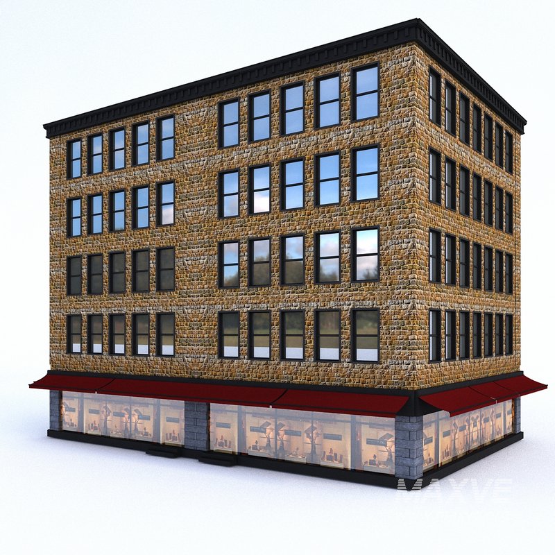 3D Buildings City Set model - Image 16