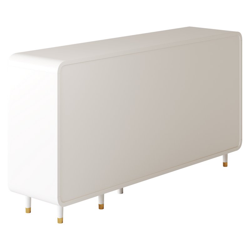 Modern White Sideboard Credenza - Image 14