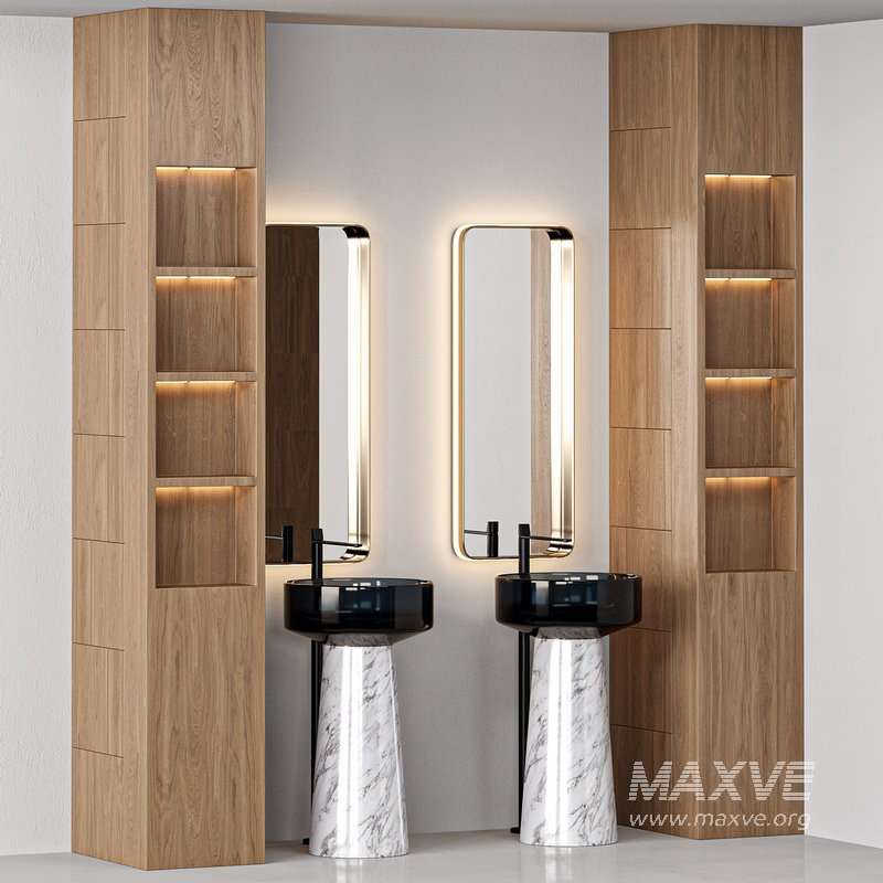 Bathroom Furniture Composition 03 - Image 2