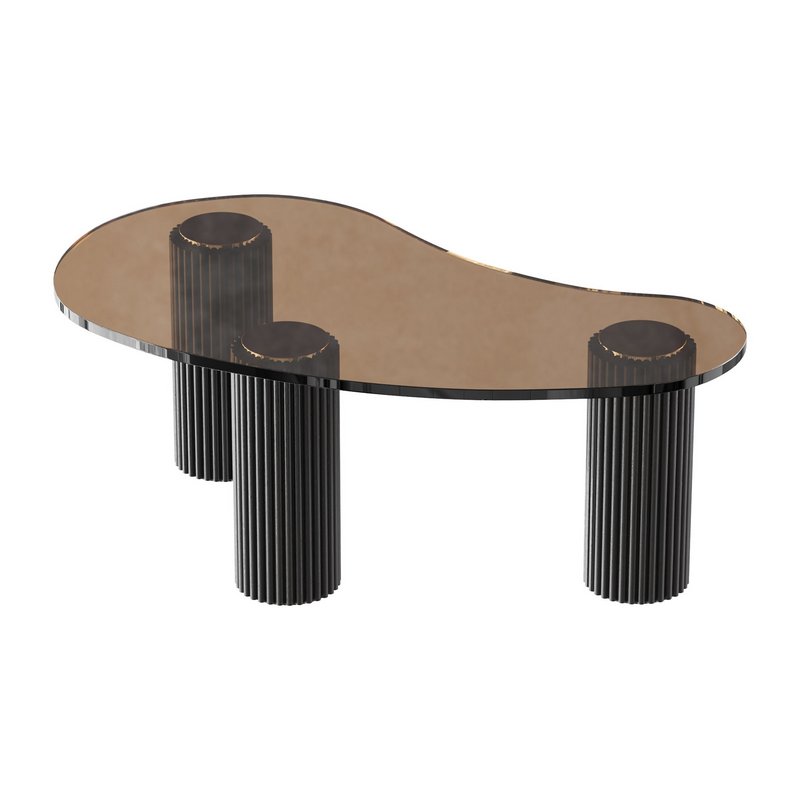 Modern Black Coffee Table - Image 1
