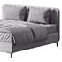White Faux Leather Upholstered Modern Bed - Thumbnail 15