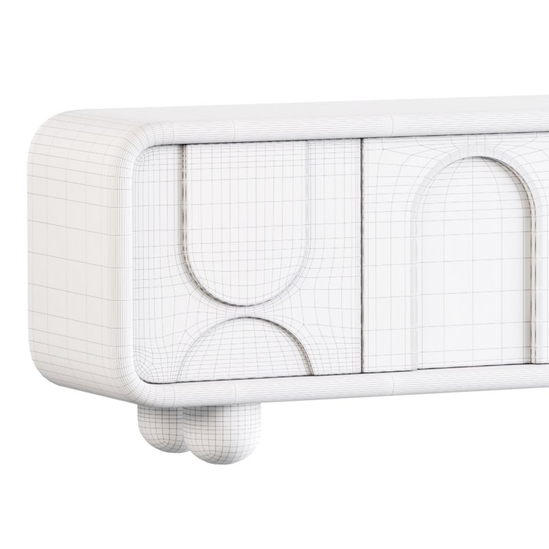 French floor standing TV cabinet - Image 15