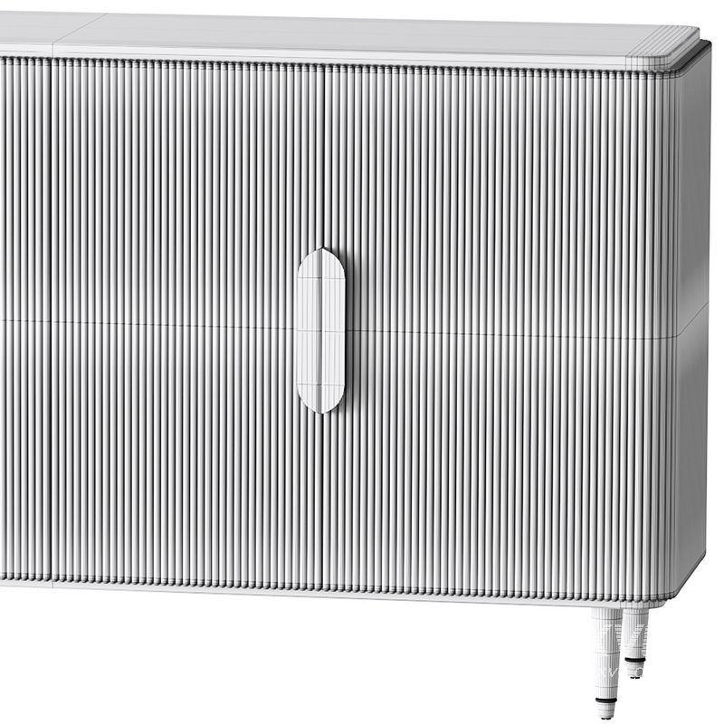 Modern Sideboard Buffet Black Kitchen - Image 15