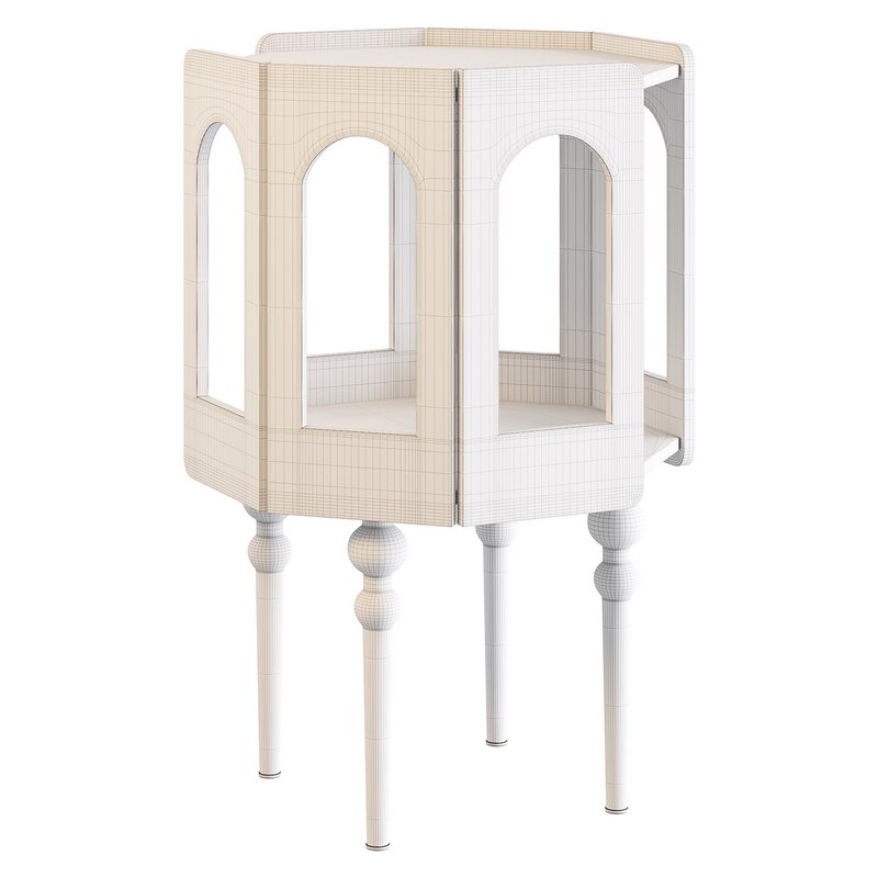 Retro Acrylic Side Table - Image 15