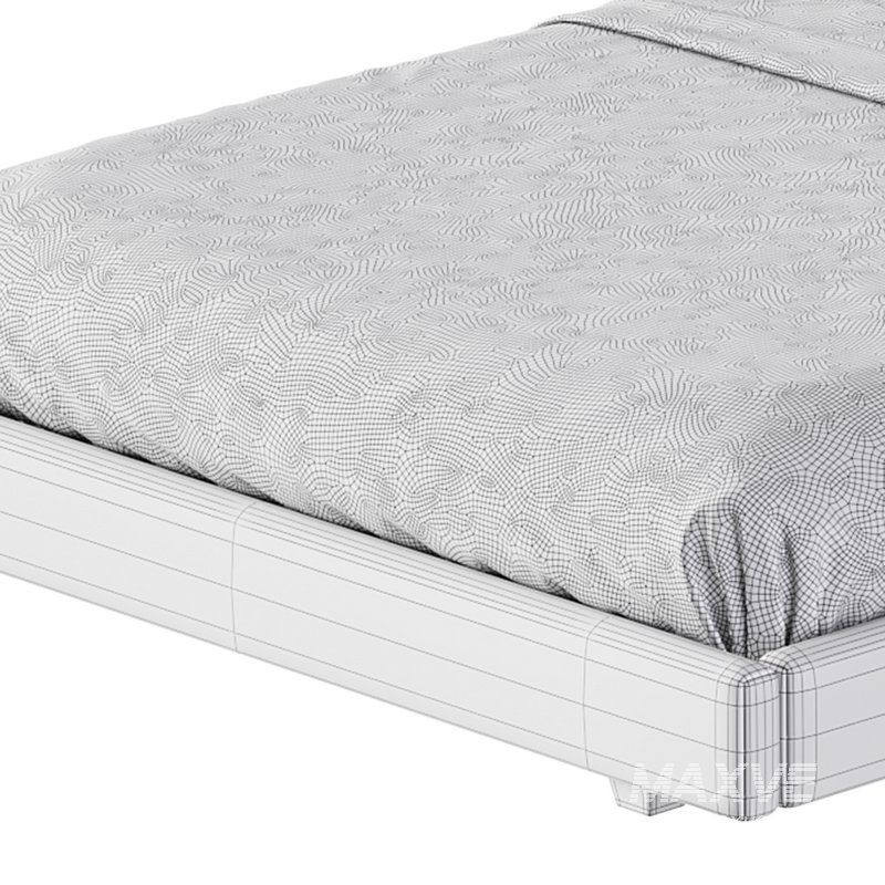 FACADE SHADOW VELVET QUEEN BED - Image 14