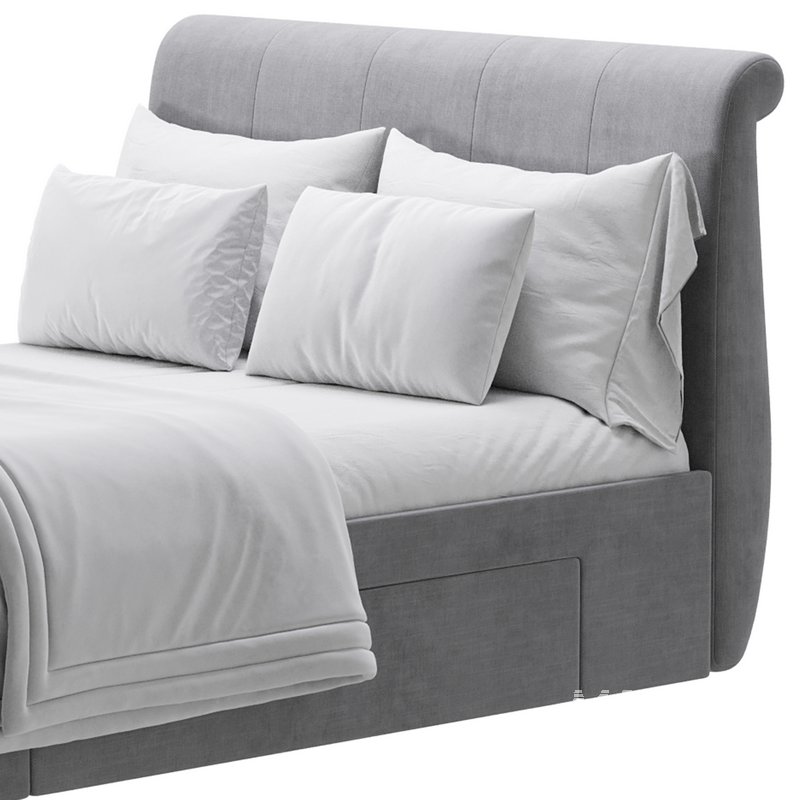 Lucia Upholstered Bed - Image 15