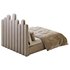 Light Wood Upholstered Panel Modern Bed - Thumbnail 15