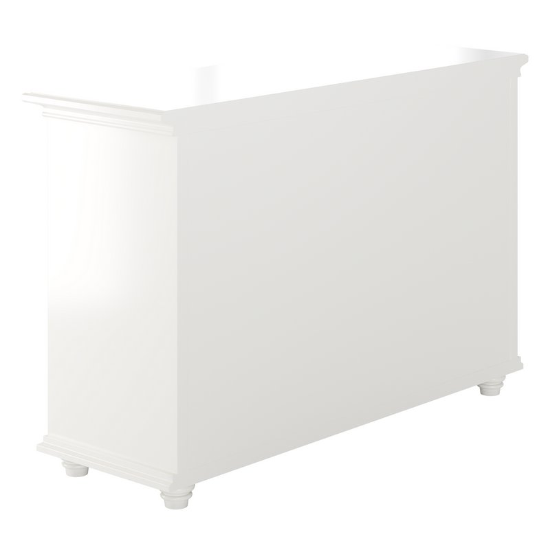 Sleek White Modern Sideboard Credenza - Image 14