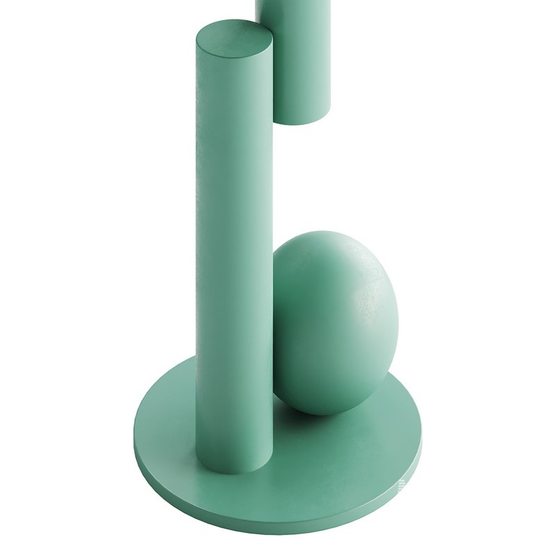 Simple Round Side Table - Image 15