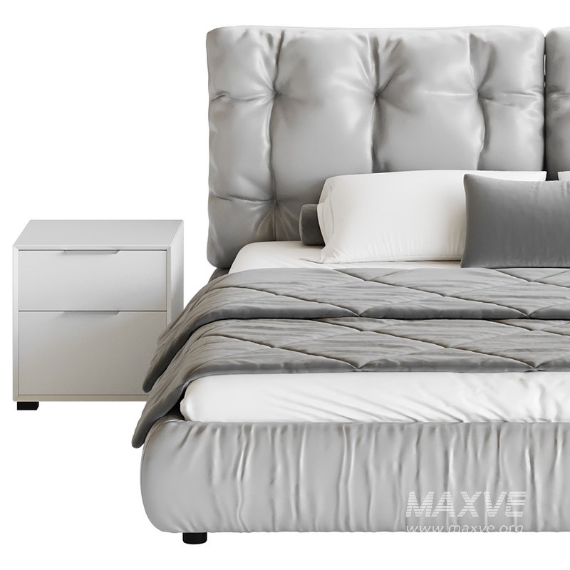 Modern Bed Frame Foam Standard Bed - Image 15