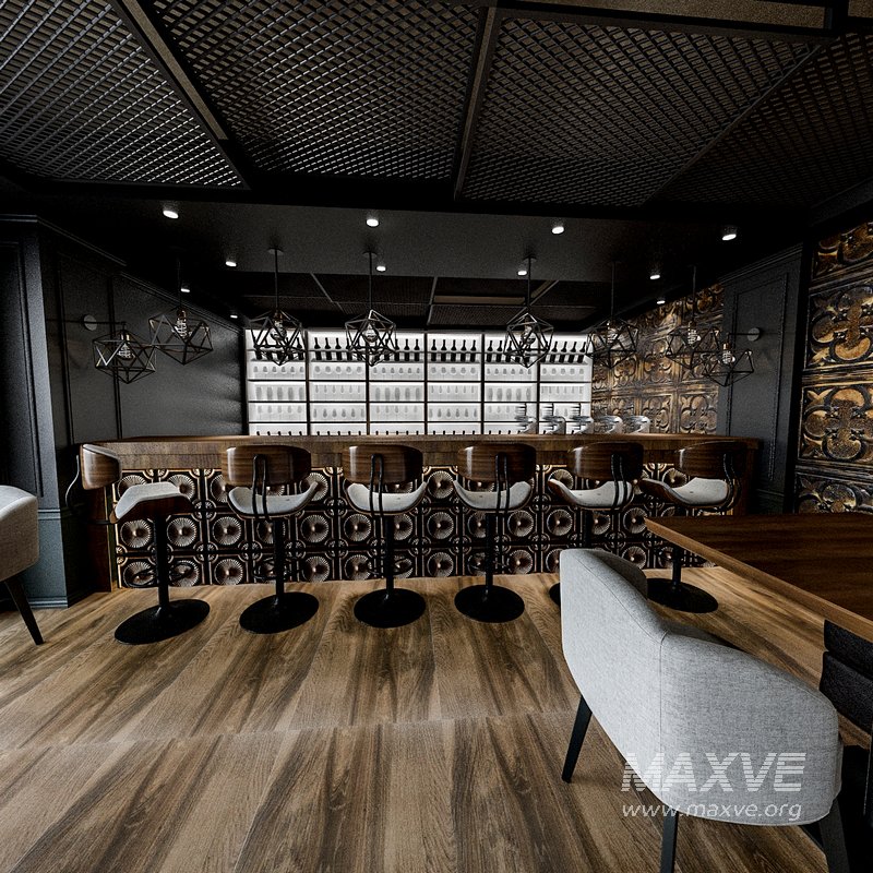 3D model Loft Bar - Image 3