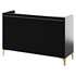 Modern Glass Door Wood Sideboard 3 - Thumbnail 15