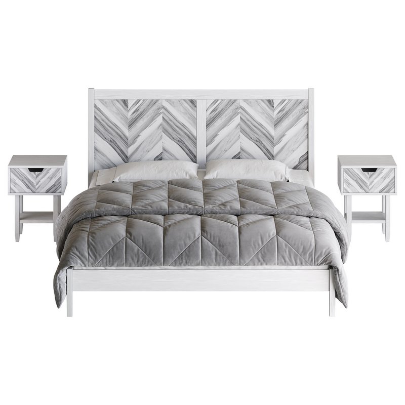 Paxton Wooden Bed - Image 15