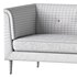 TUFTED CREAM WHITE VELVET SOFA - Thumbnail 16