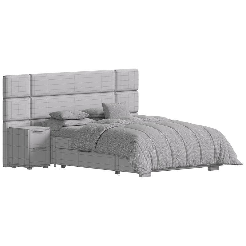 Hart Upholstered Bed Frame - Image 16