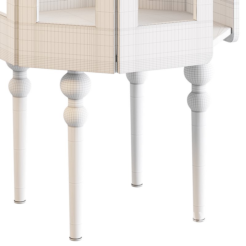 Retro Acrylic Side Table - Image 16