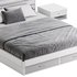 Grey Rectangular Headboard Standard Bed - Thumbnail 17