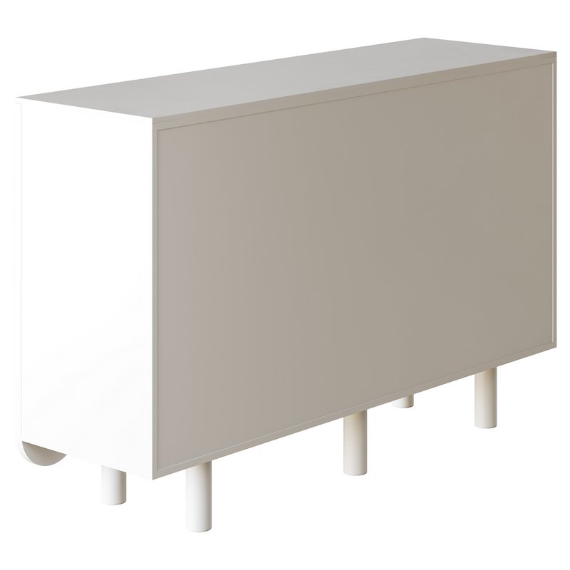 Modern White Sideboard - Image 16