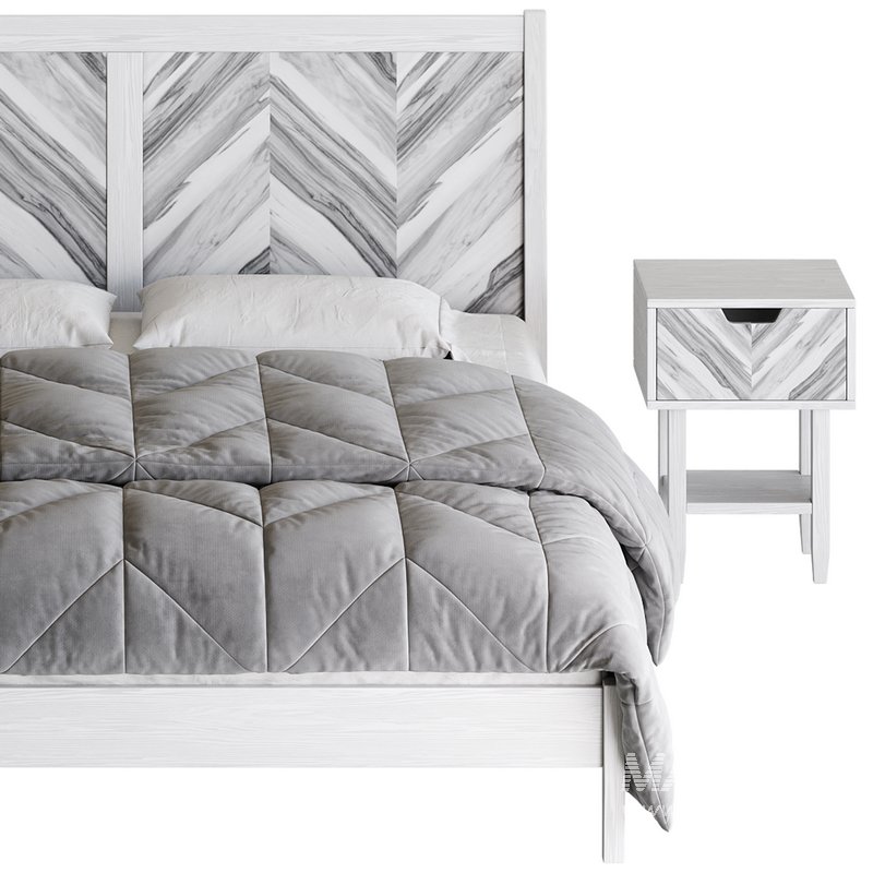 Paxton Wooden Bed - Image 16