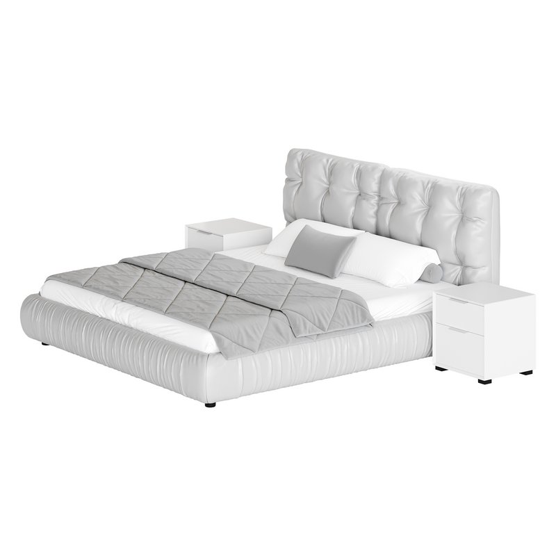 Modern Bed Frame Foam Standard Bed - Image 16