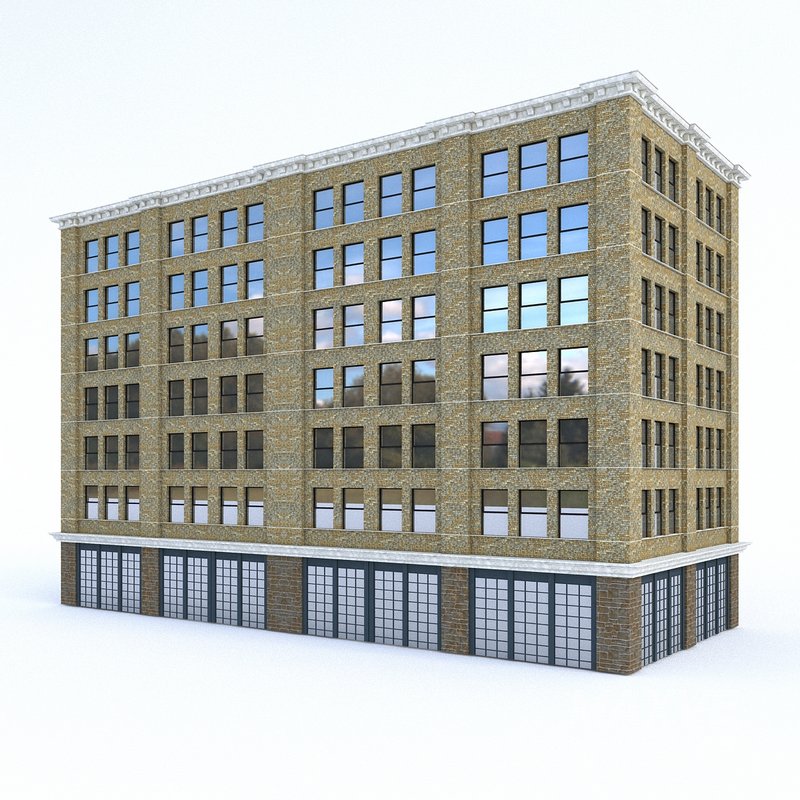 3D Buildings City Set model - Image 15