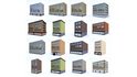 3D Buildings City Set model - Thumbnail 1