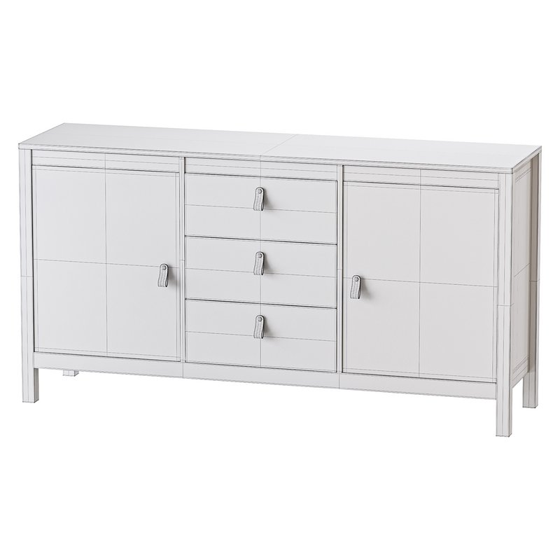 Mcintyre Wide 3 Drawer Sideboard - Image 17