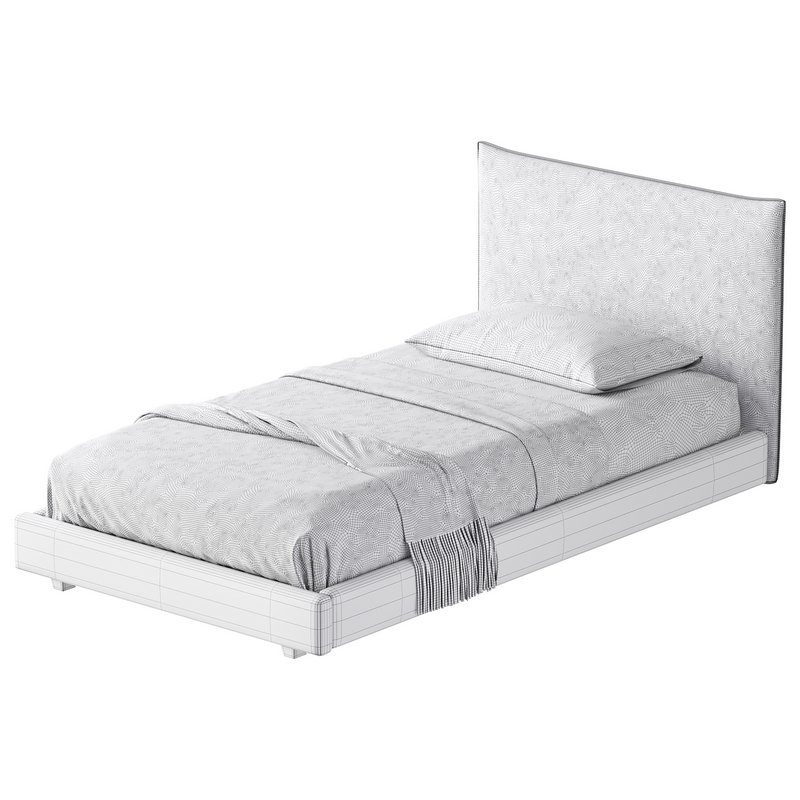 Fasde grey bed - Image 17