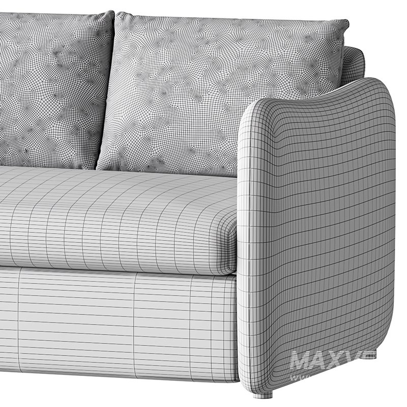 WHITE PERFORMANCE FABRIC SLEEPER SOFA - Image 17