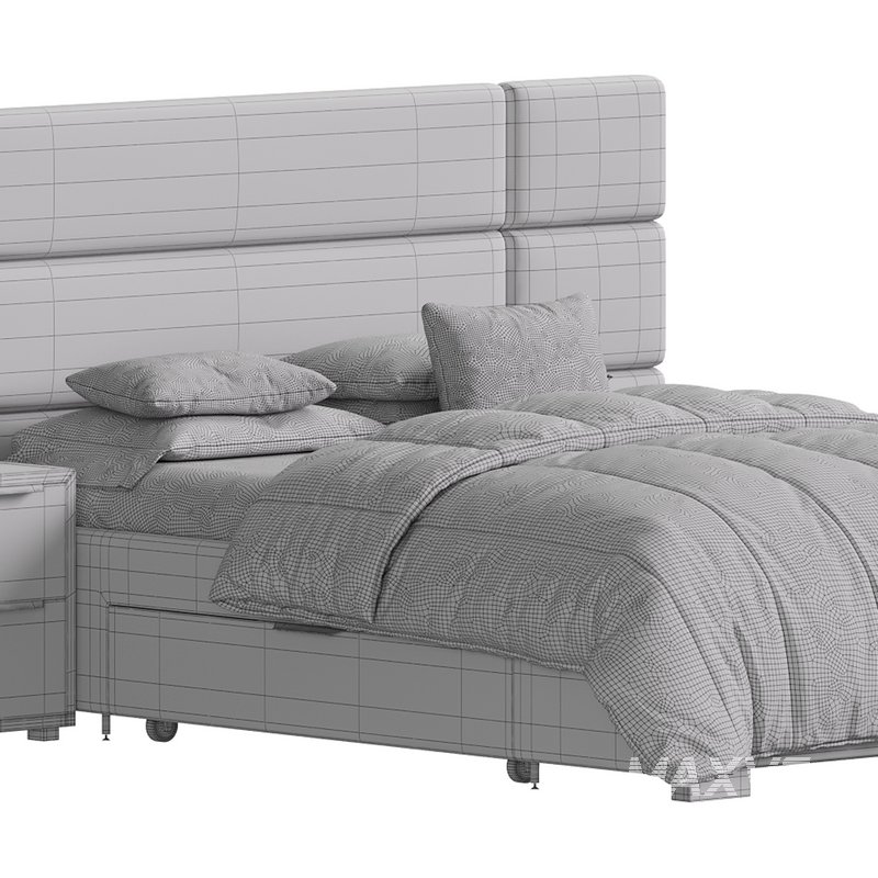 Hart Upholstered Bed Frame - Image 17